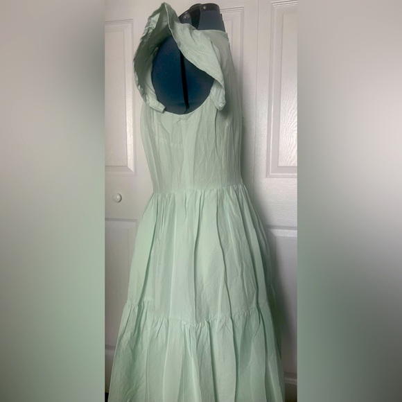 Mint Green summer Dress - Picture 9 of 11
